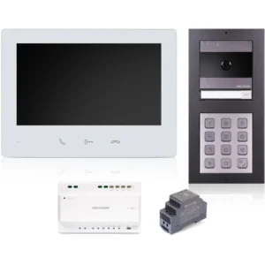 HIKVISION DS-KIS704EY-ACF2/Aluminium WIDEODOMOFON